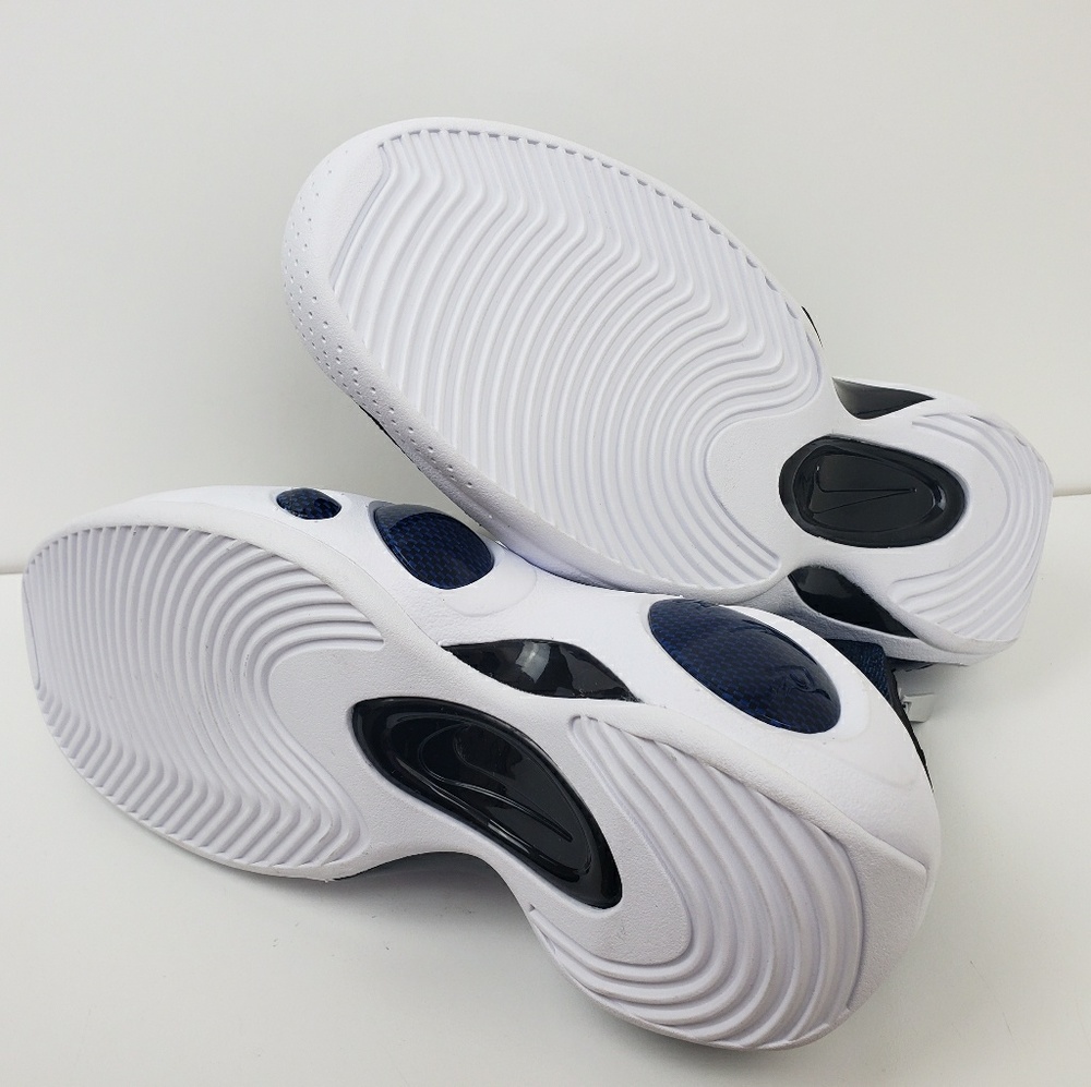 NWOB Nike Flight Bonafide Flyknit Sneaker Blue - Picture 6 of 8